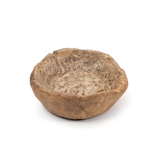 Antique Turkish Burled Wood Root Bowl For Sale - Image 9 of 11
