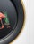 Metal Mid-Century Florida Regency Flamingo Metal Round Serving Tray Wall Art - 19" For Sale - Image 7 of 9