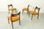 Mid-Century Modern Vintage Teak Chairs, 1960s, Set of 4 For Sale - Image 3 of 12