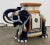 Chinoiserie Vintage Colorful Ceramic Elephant Garden Stool For Sale - Image 3 of 10