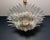 Murano Glass Palmette 2-Tier Chandelier, 1990s For Sale - Image 9 of 18