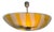 Mid-Century Glass Pendant attributed to Napako, Former Czechoslovakia, 1970s For Sale