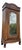 Antique Tramp Art Style Solid Wood Armoire With Mirror | Hand-Carved Wardrobe Cabinet For Sale