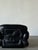 1970s “Hannibal” Black Leather Armchair for Isku, Finland – Original Leather For Sale - Image 4 of 4