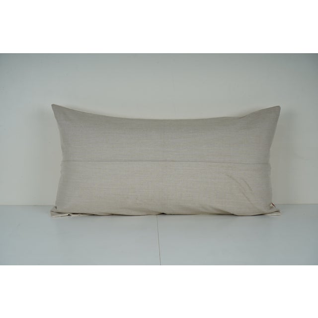 1990s Uzbek Suzani Pillow Cover For Sale - Image 5 of 5