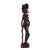 Antique Female Figure in Wood, Indonesia, 20th Century For Sale - Image 14 of 14