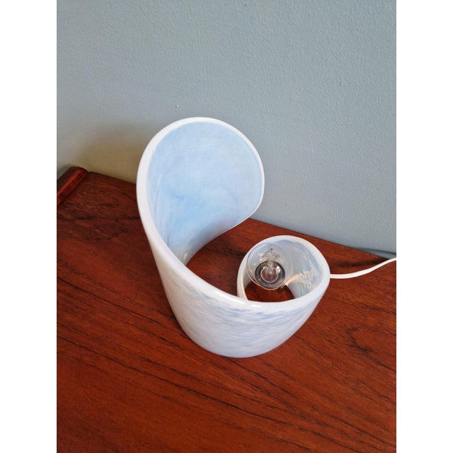 Mid-Century Modern Opalescent Murano Glass Lamp from La Murrina, 1970s For Sale - Image 3 of 12