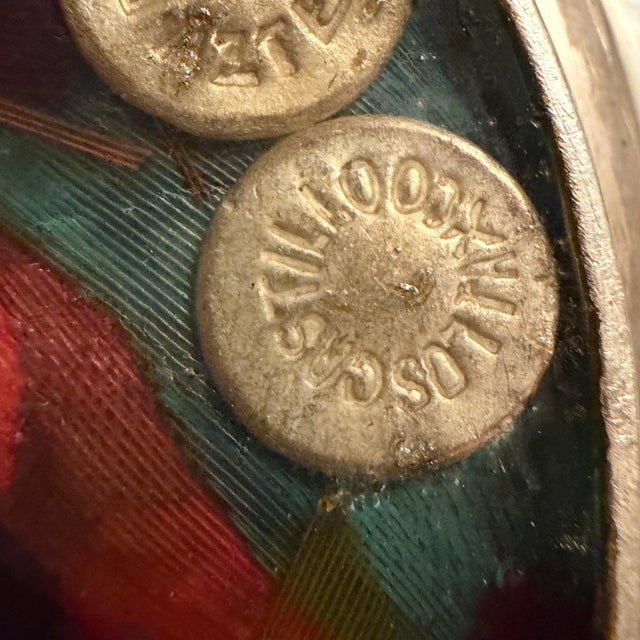 Mid-Century Decorative Silver Plate Los Castillo Emplumado Azteca For Sale - Image 10 of 12