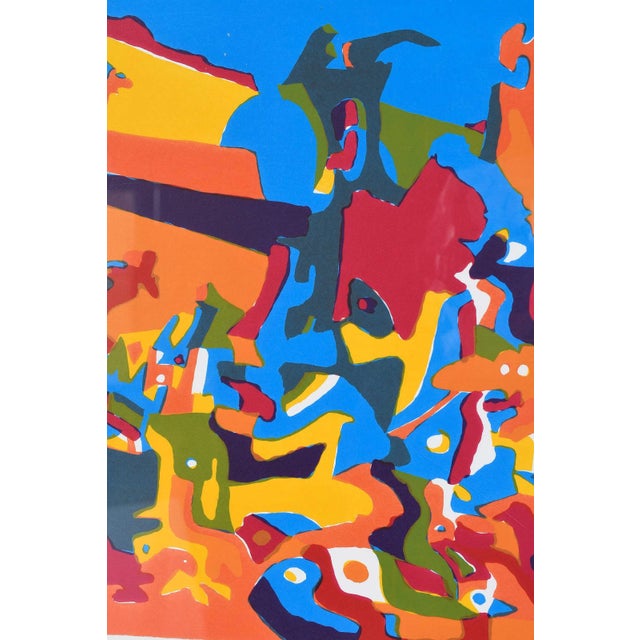 Late 20th Century John David Himmelfarb (American B. 1946) Lithograph on Paper For Sale - Image 4 of 5