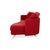 Model 2500 3-Seater Sofa in Red Fabric from Rolf Benz For Sale - Image 10 of 11