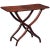 English Coaching Table with Serpentine Legs of Mahogany For Sale - Image 13 of 13