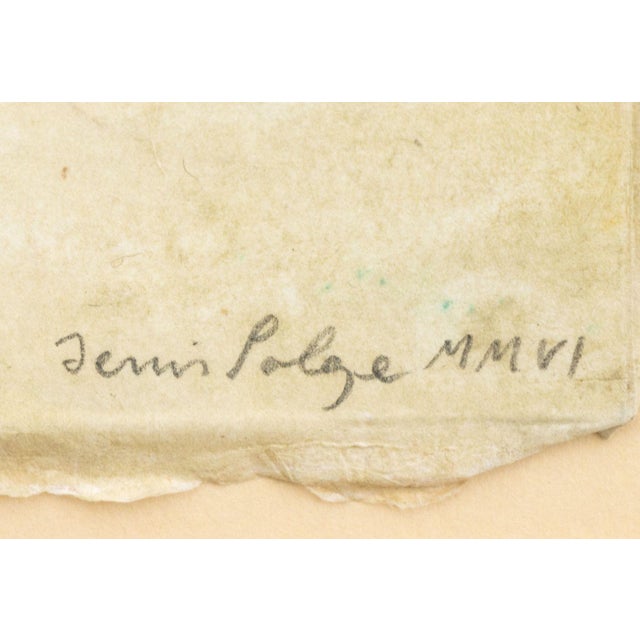 Denis Polge Surrealist Composition Watercolor For Sale In New York - Image 6 of 9