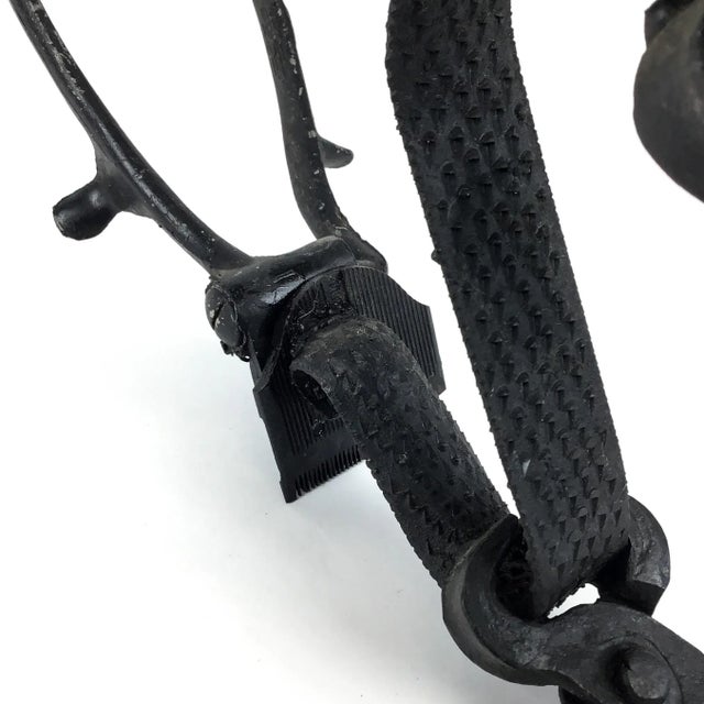 Artisan Vintage Metal Artwork Deer Sculpture Steampunk For Sale - Image 9 of 13