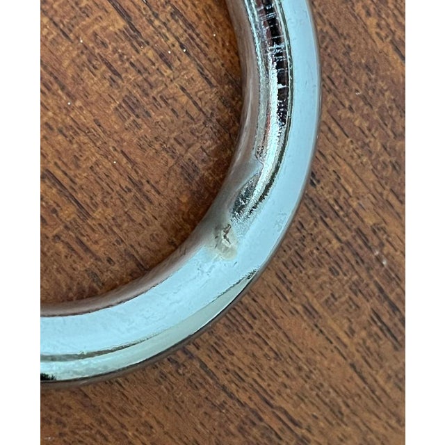 Mid-Century Chrome Coat Hangers attributed to Carl Auböck, 1960s, Set of 4 For Sale - Image 10 of 13