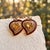 Late 19th Century Late 19th Century Victorian Basse-Taille Enamel Topaz and Seed Pearl Double Heart Pin For Sale - Image 5 of 5