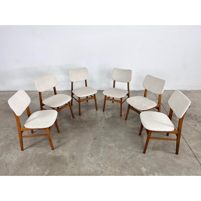 Mid-Century Modern Danish Dining Chairs - Set of 6 For Sale - Image 3 of 12