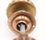 Bronze Vintage Bronze Fluted Door Knob & Plate Set For Sale - Image 8 of 10