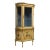 E 1900s Antique, Italian, Venetian, Paint-Decorated, Glazed, Vitrine Cabinet For Sale
