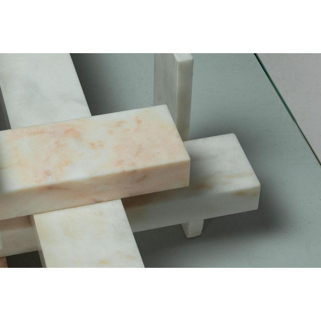 Marble Coffee Table by Willy Ballez, Belgium, 1979 For Sale - Image 14 of 18