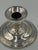 Metal Antique Sterling Silver Candlesticks With Beaded Rim Detail - a Pair For Sale - Image 7 of 13