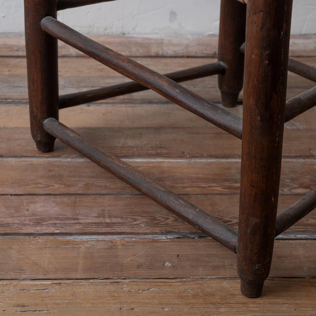 American Ladder Back Chair, c.1800 For Sale - Image 11 of 12