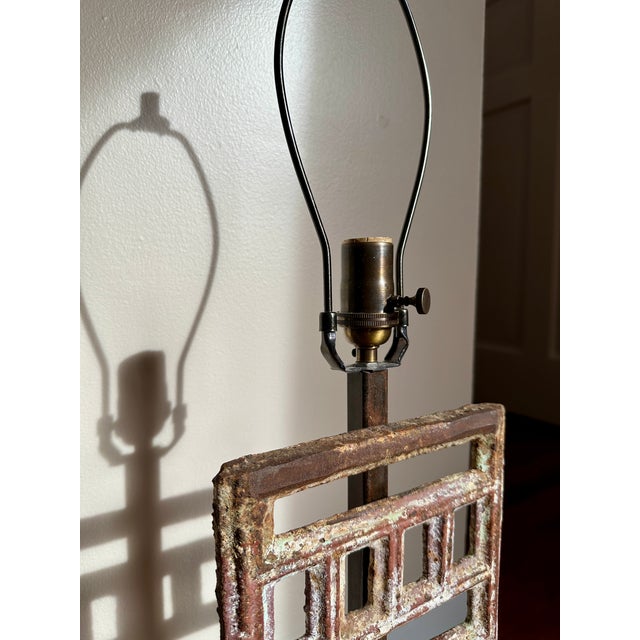 French Antique Architectural Table Lamps, Pair For Sale - Image 13 of 16