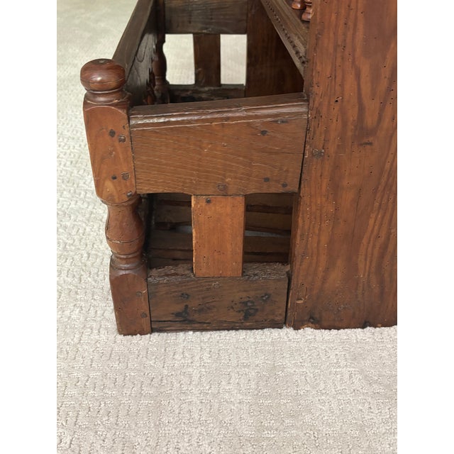 Antique French Breton Baguette Shelf / Étagère a Pain / Antique Breton Bar Shelf / Antique Breton Pantry Shelf For Sale - Image 13 of 18