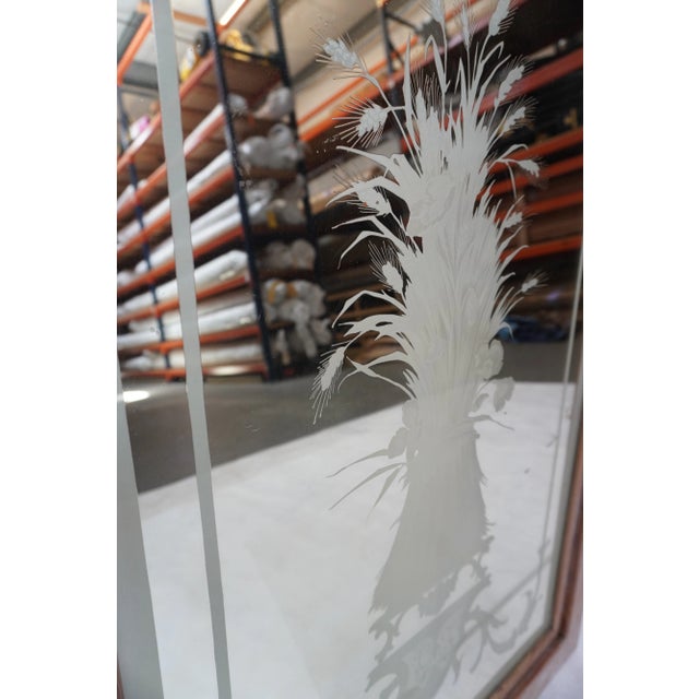19th Century French Etched Glass Mirror From Melissa Levinson For Sale In Los Angeles - Image 6 of 12