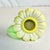 1980s Vintage Arts & Crafts Coastal Petite Sunflower Picture Frame. For Sale - Image 4 of 9