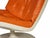 Geoffrey Harcourt Artifort F976 Chair in Orange Leather by Geoffrey Harcourt, Italy, 1970s For Sale - Image 4 of 9