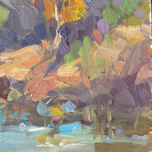 Impressionist Oil Painting Aspen Plein Air For Sale - Image 3 of 5