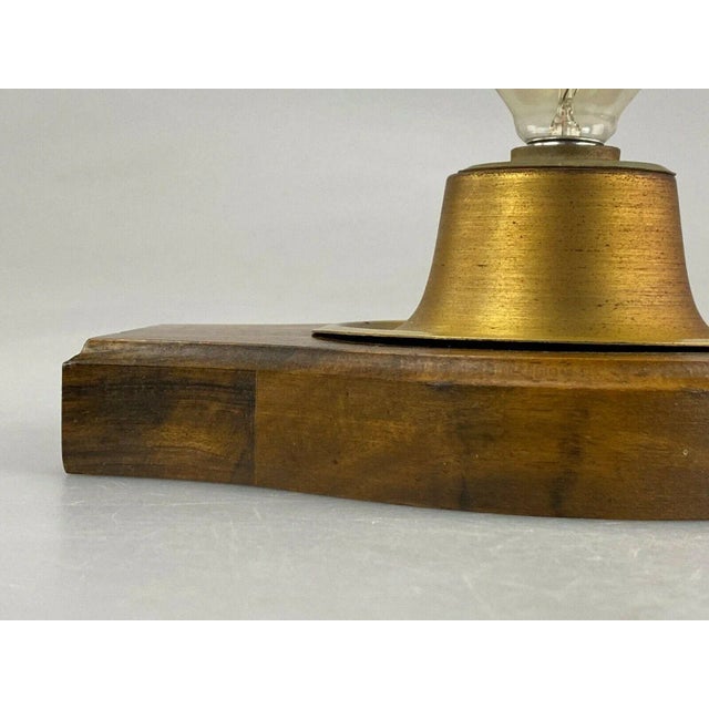 Metal Brass Wall Lamp, 1960s For Sale - Image 7 of 10