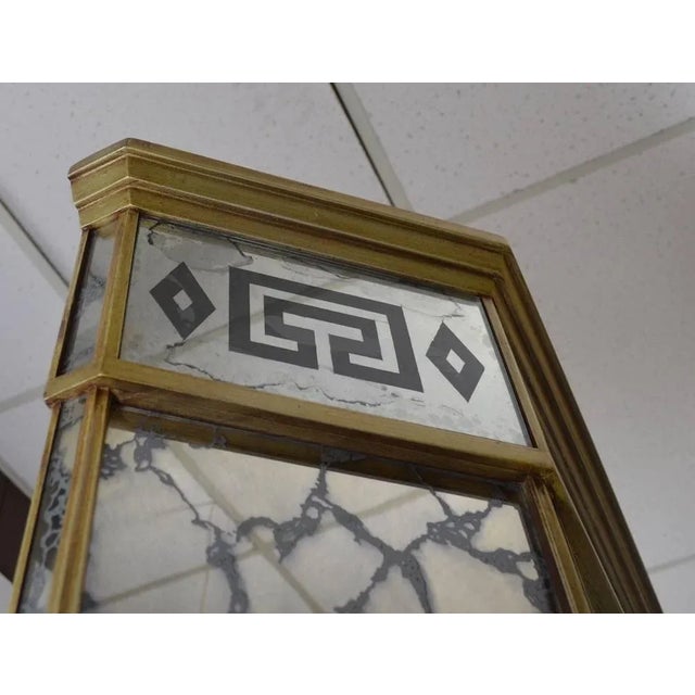 Gold Églomisé Mirrored Back Bar For Sale - Image 8 of 11