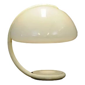 Serpente Table Lamp by Elio Martinelli Luce, 1960s For Sale