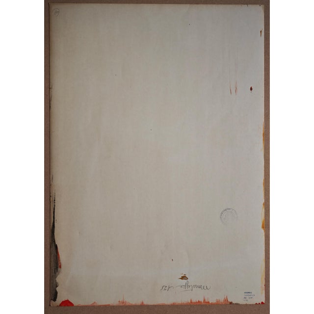 T'ang Haywen, Abstract Composition, 1960s, Ink For Sale - Image 3 of 5