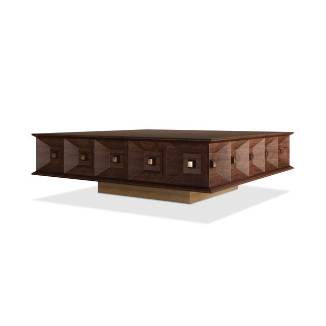 Wood Smith Center Table by Wood Tailors Club For Sale - Image 7 of 7