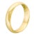 14 Karat Gold Wedding Band, Domed With Step-Down Edge 6 Grams For Sale
