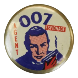 Agent 007 Espionage Pin
