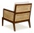Century Furniture Pasadena Abaca Lounge Chair For Sale - Image 4 of 5