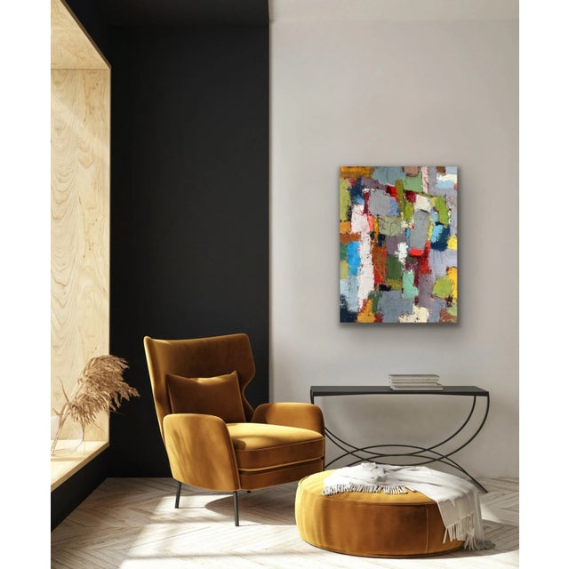 Contemporary Abstract Original Oil Painting For Sale - Image 11 of 12