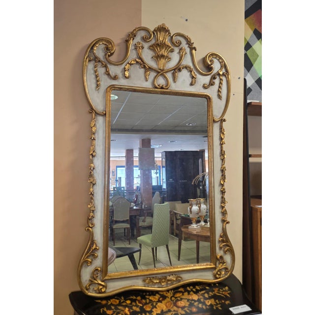 Vintage Georgian Style Mirror, 1950s For Sale - Image 3 of 12
