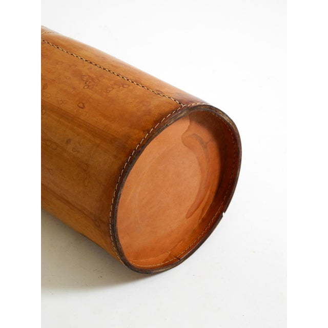 Leather Paper Bin from Torben Ørskov & Co, Denmark, 1960s For Sale - Image 17 of 18