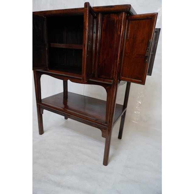 Antique 19th Century Cypress Cabinet For Sale - Image 9 of 13