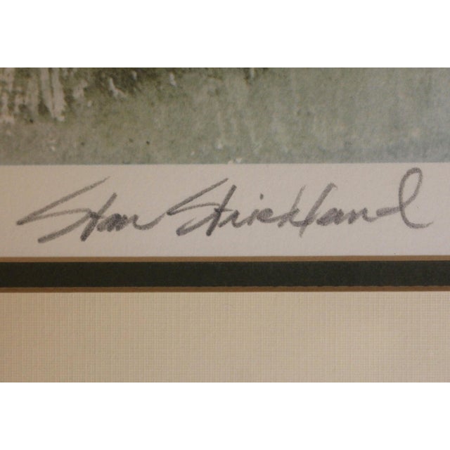 Late 20th Century "Christ Church at Frederica" Print by Stan (Joel) Strickland For Sale - Image 5 of 6