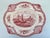 Vintage English Pink Old Britain Castles Johnson Brothers Serving Platter For Sale - Image 9 of 10