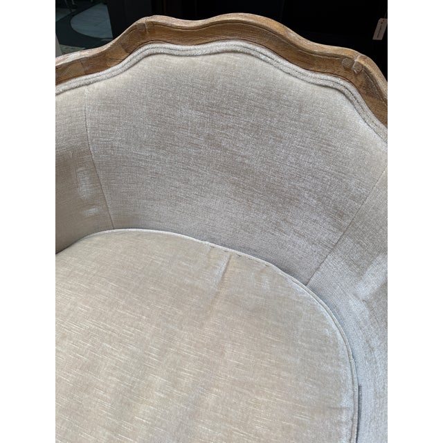 Zentique for Wisteria Maison Love Chair + Ottoman For Sale - Image 9 of 12