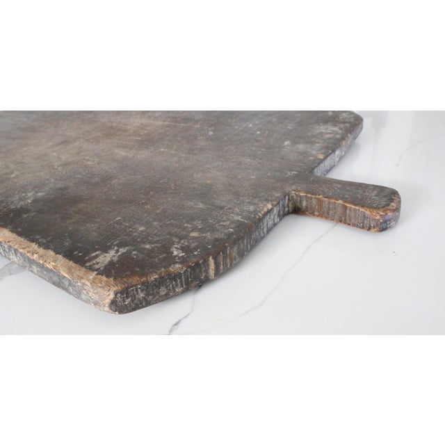 Rustic European Ext.Large Antique French Charcuterie Bread Board/32" For Sale - Image 3 of 5