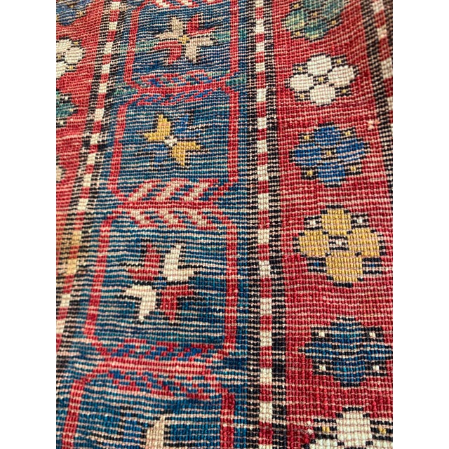 Antique Borchalu Kazak Caucasian Rug 6'3" X 11' Circa 1870 For Sale - Image 18 of 18