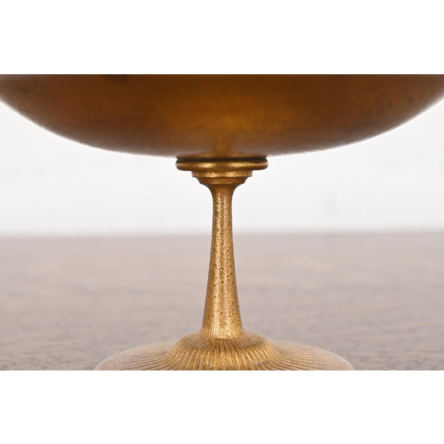 Tiffany Studios Tiffany Studios New York Bronze Doré Footed Bowl or Compote Dish For Sale - Image 4 of 9