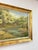 Vintage Oil Painting Landscape Father Son Fishing River Impressionist on Canvas For Sale - Image 11 of 15